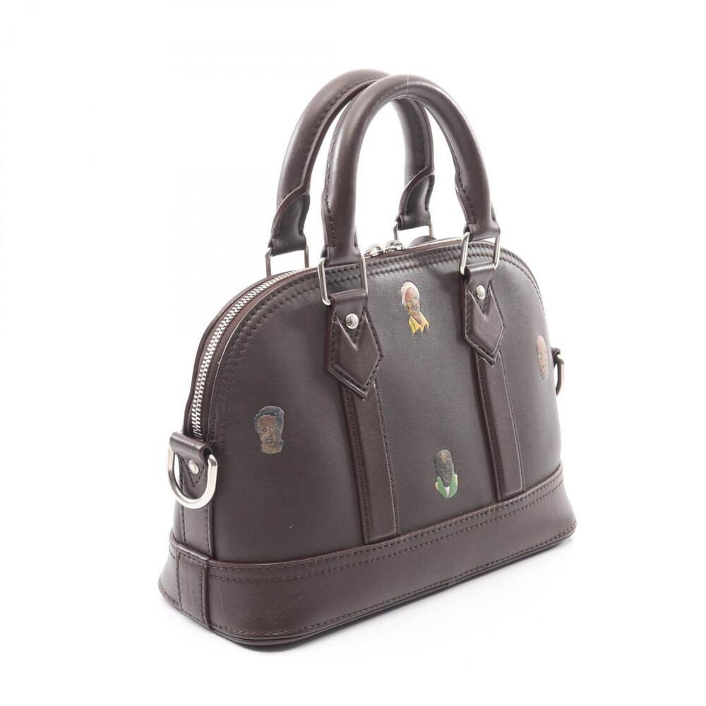 Louis Vuitton Henry Brown Alma Handbag Taylor Multicolor Leather